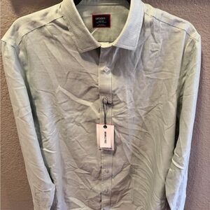 UNTUCKit NWT Men’s button down green check wrinkle free button down size medium
